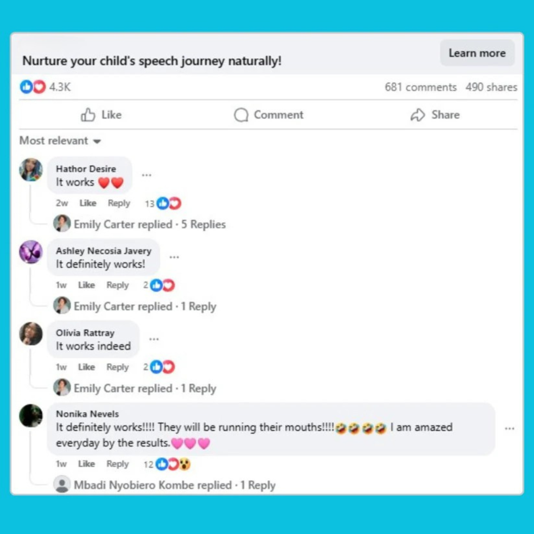 Apoyo Al Habla Lumira™ / Producto Premium